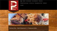 Desktop Screenshot of peerless-dine.de